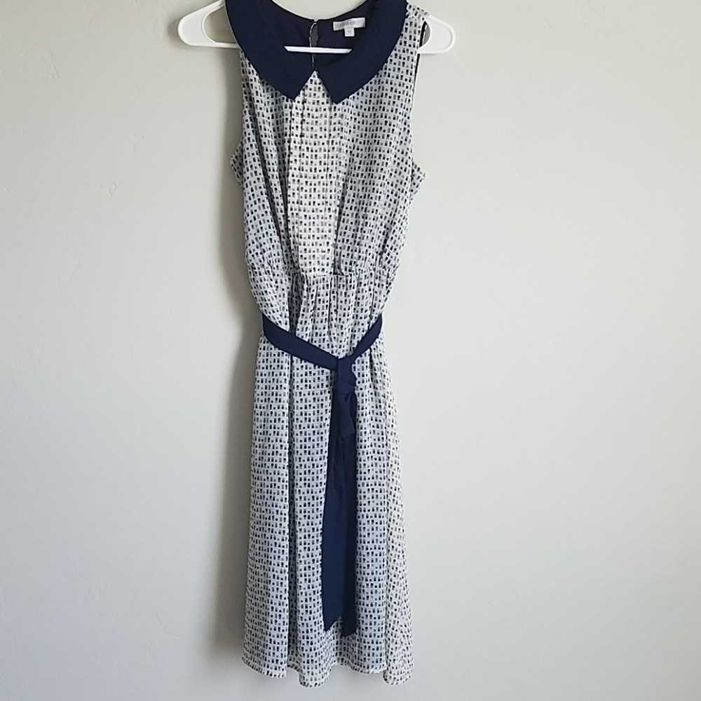 Downeast Peter Pan Collard Dress